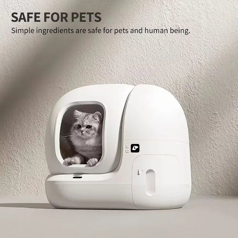 Cat Litter Box Odor Eliminator Refill for Self-Cleaning Toilets