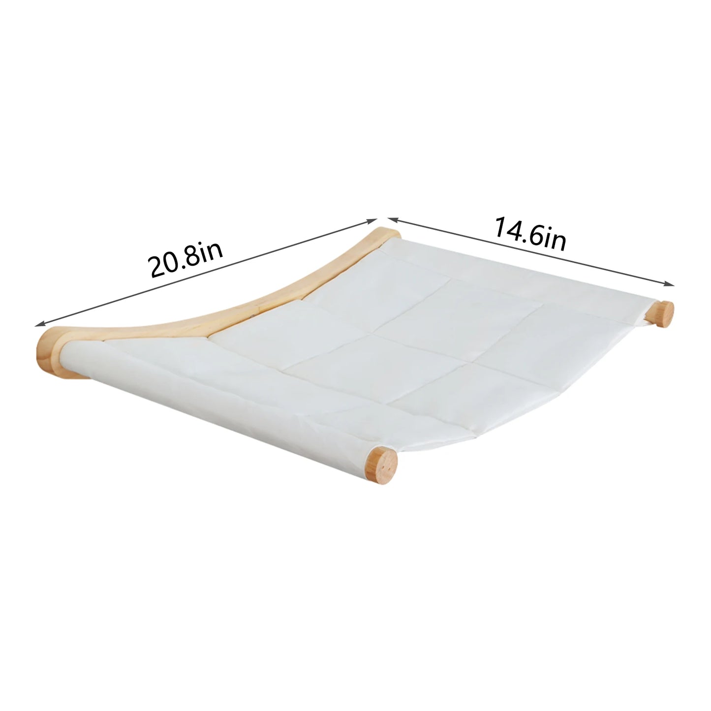 Wall-Mounted Cat Climbing Shelf with Sisal Steps product image 11