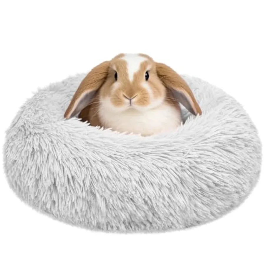 Bunny Bed Rabbit Hideout Large Soft and Comfortable Small Animal Bedding Cozy Bed Mat Warm Hideaway Cage Accessories for Guinea