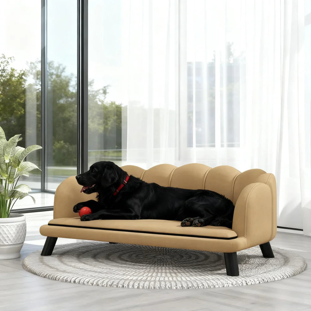 Ye Coffee Pearl Design Pet Sofa