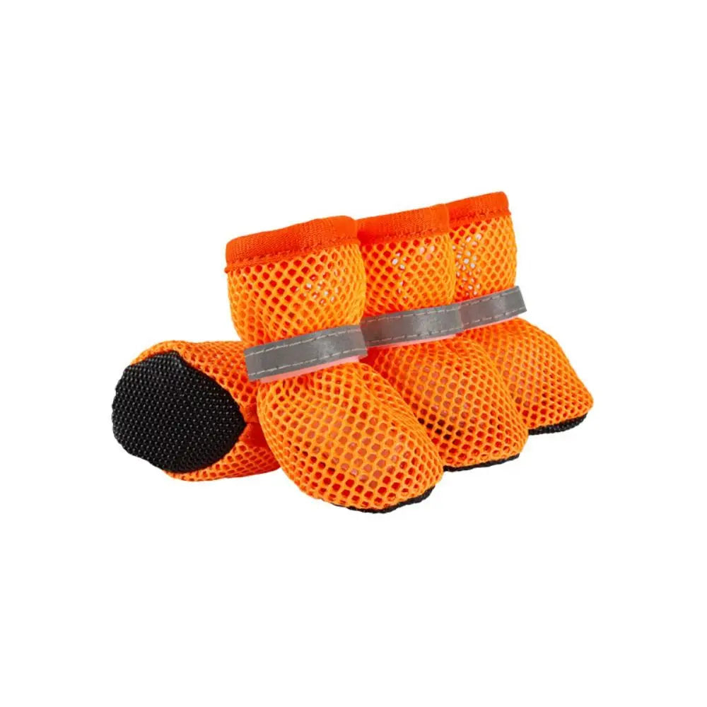 Mesh Breathable Dog Shoes for Everyday Paw Protection - material close-up view
