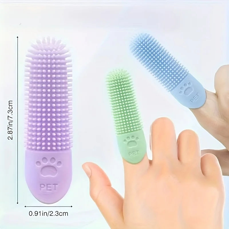 360° Silicone Finger Toothbrush for Dogs and Cats product image 3