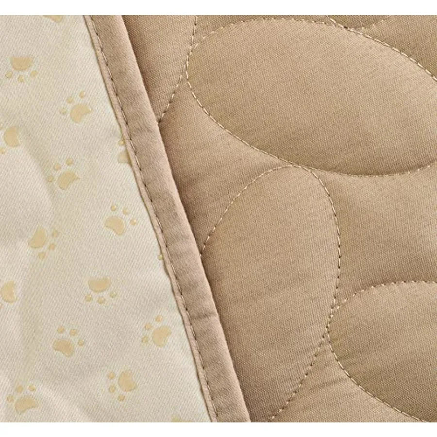 Pet Bed Cover Dog Bed Blanket for Sofa and Furniture Waterproof New Pattern Design,Dark Grey
