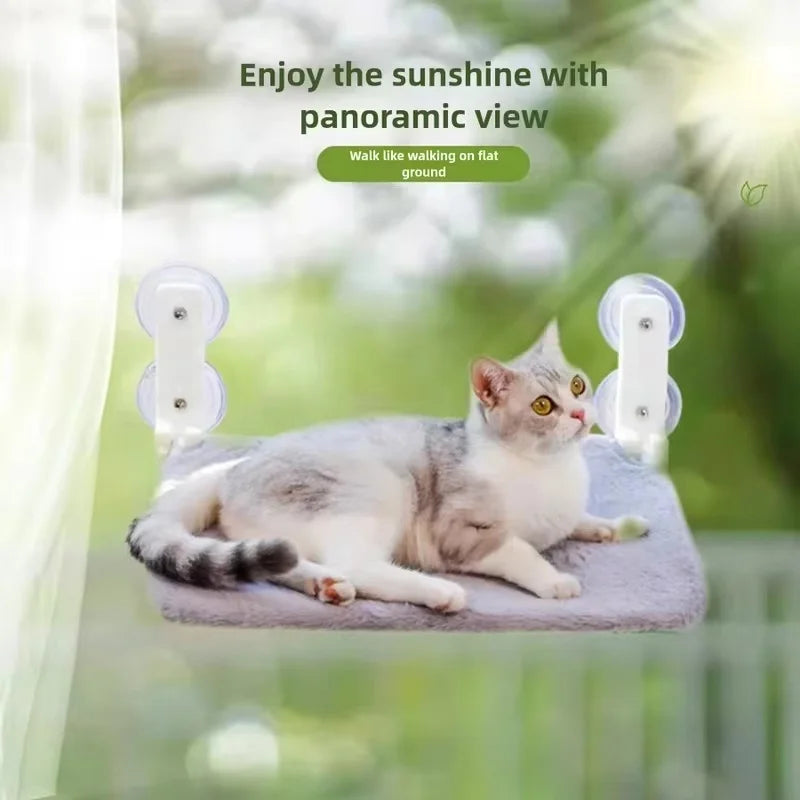 Window-Mounted Cat Hammock with Suction Cups product image 2