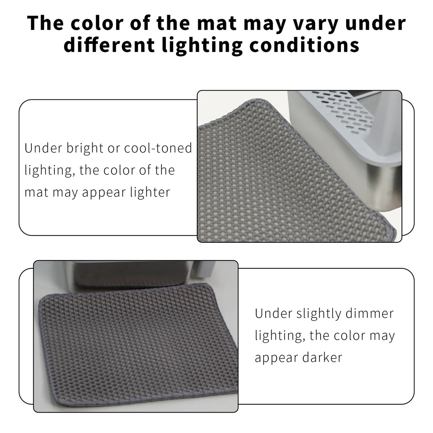 Stainless Steel Cat Litter Box with High Sides product image 5