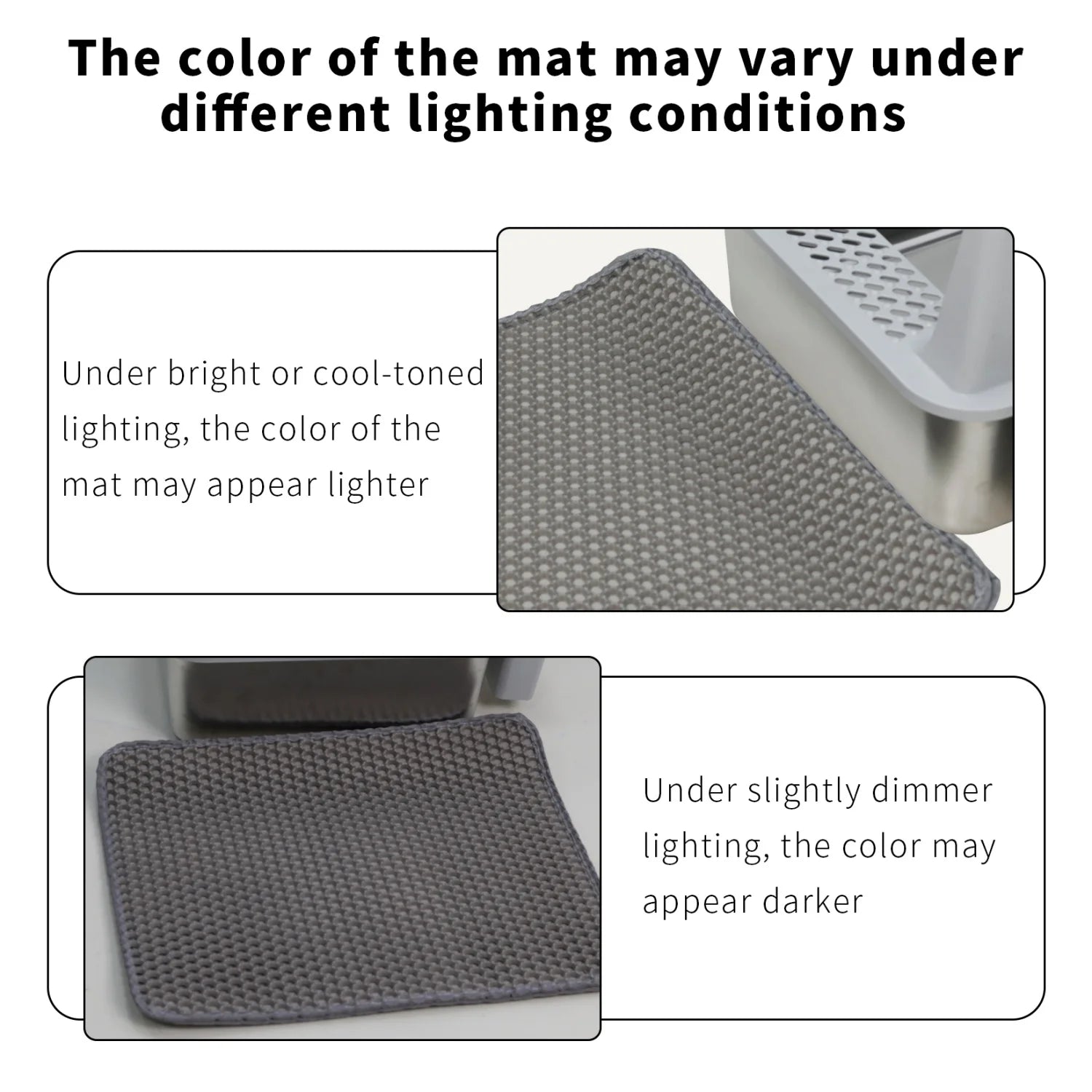 Stainless Steel Cat Litter Box with High Sides product image 5