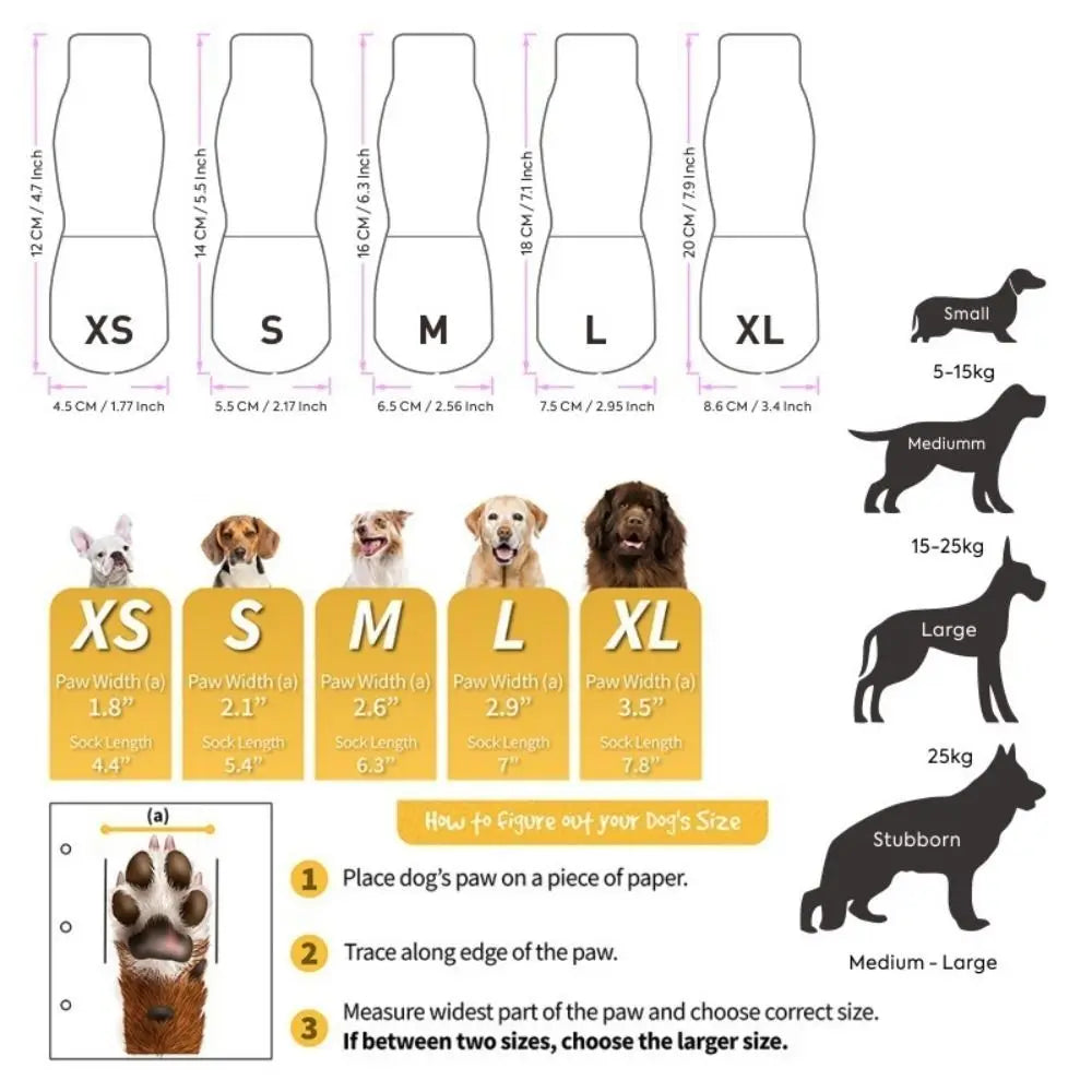 Waterproof Anti-Slip Dog Socks for Paw Protection product image 5