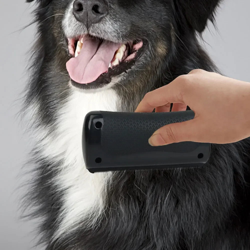 Pet Deshedding Brush for Dogs & Cats - Long & Short Fur