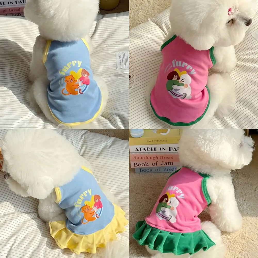 Breathable Pet Vest and Dress Set for Small Dogs product image 3
