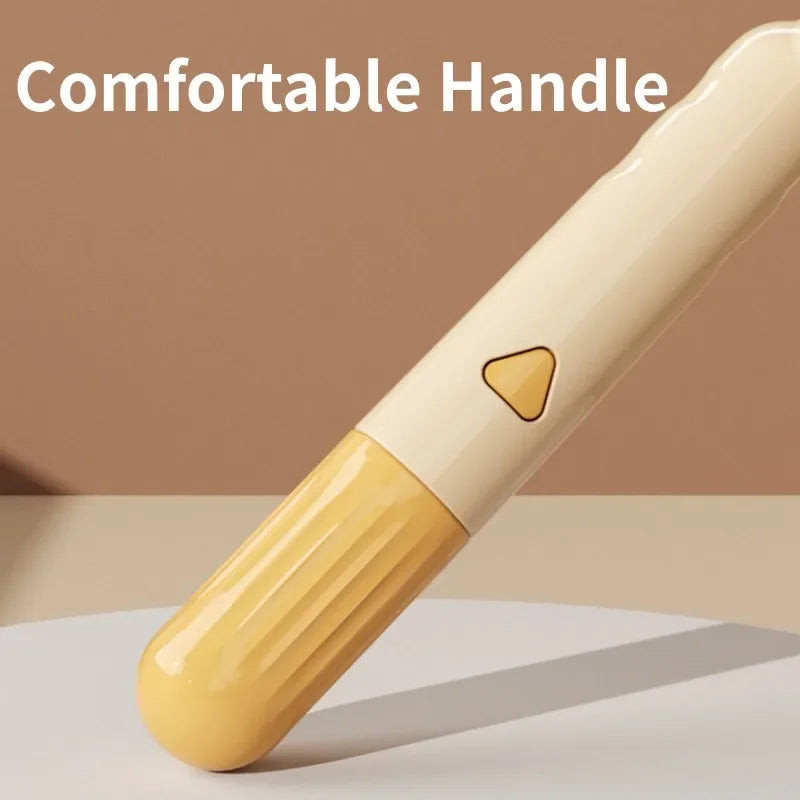 Self-Cleaning One-Button Pet Grooming Brush & Hair Remover