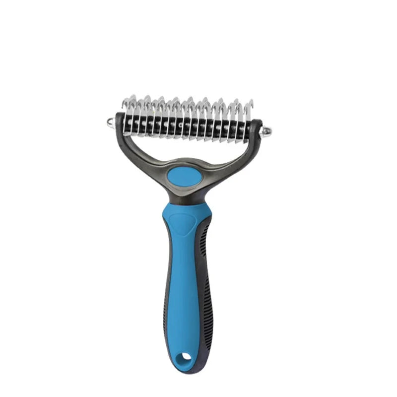 Double-Sided Pet Grooming Comb for Dogs and Cats - detail view