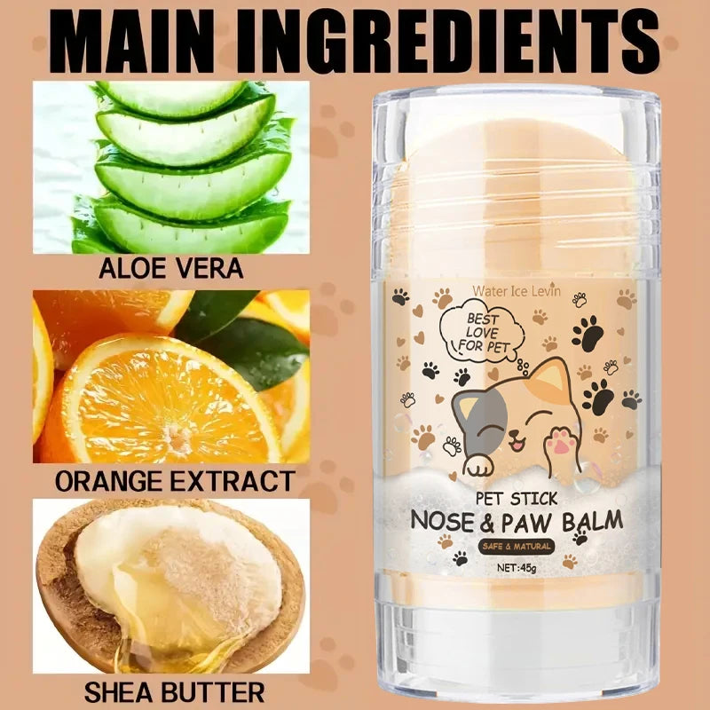 Dog Paw & Nose Balm Moisturizing Cream for Cats & Dogs