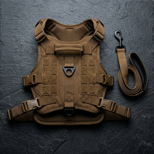Tactical Dog Harness and Leash Set main product image