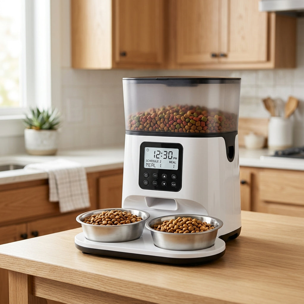 Automatic Pet Feeder with 6-Meal Portion Control main product image